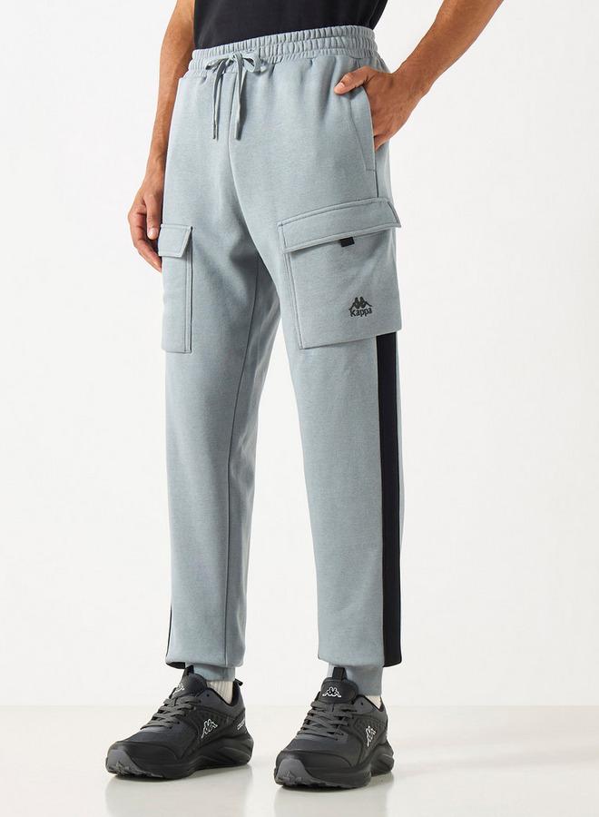 Kappa Joggers with Cargo Pockets and Drawstring Closure - Image 1
