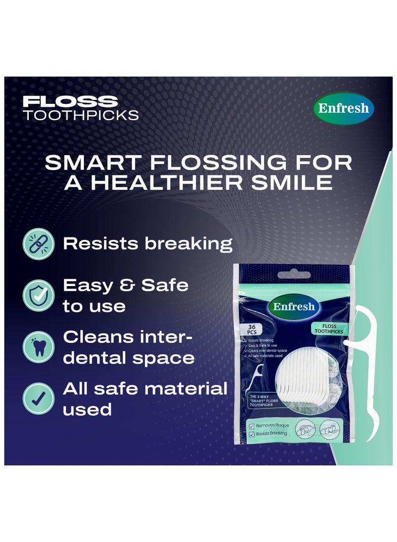 Enfresh Floss toothpicks 36's  - Image 5