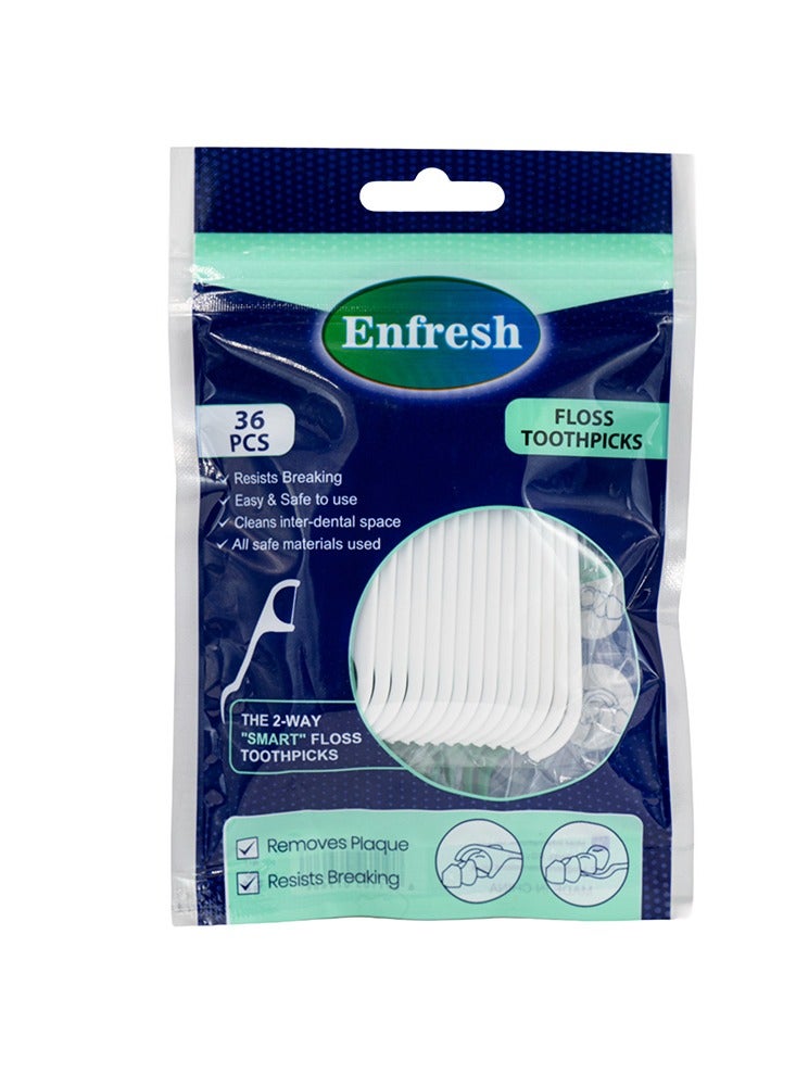 Enfresh Floss toothpicks 36's  - Image 1