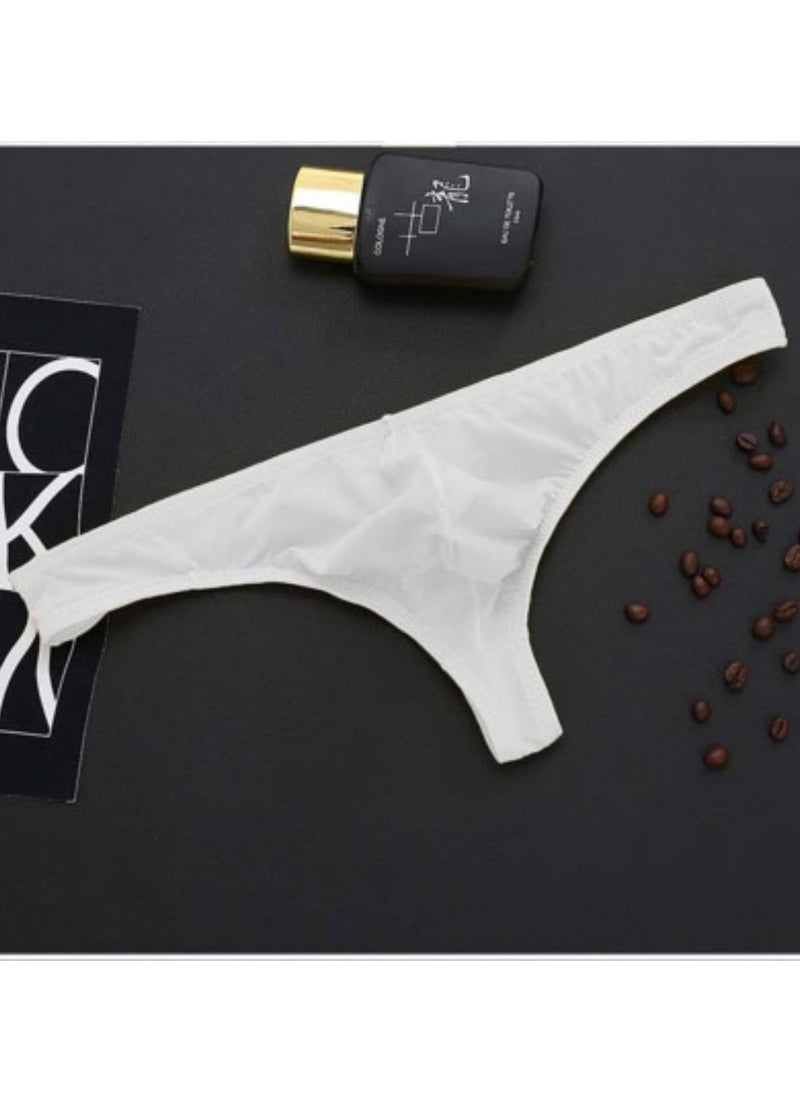 G-String T-Back Breathable Underwear White 