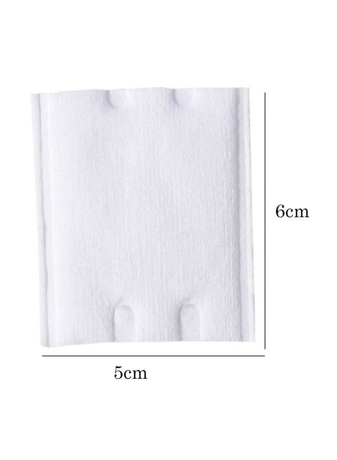 200 قطعة من وسادات قطنية لتنظيف الوجه مضادة للحساسية، وسادات قطنية نقية سميكة لمستحضرات التجميل للوجه والشفاه والعين ومزيل مكياج التنظيف اليومي للعناية بالبشرة - Image 5