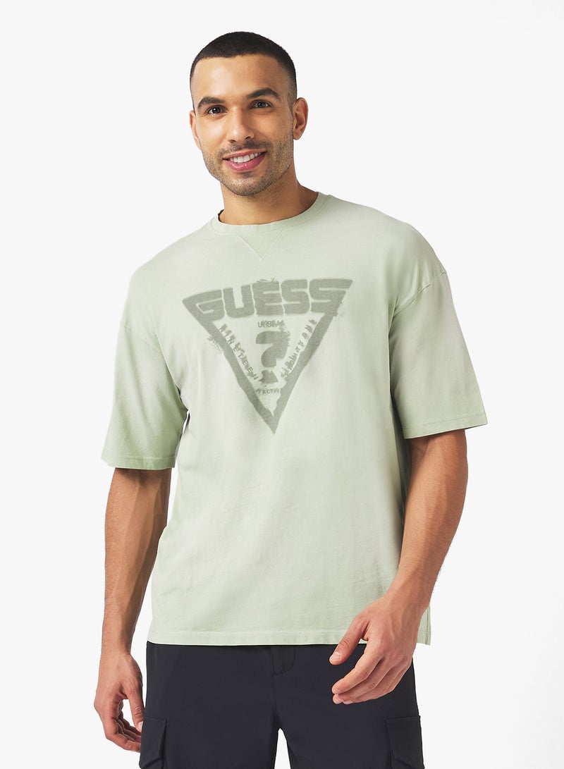 GUESS Celso Crew Neck  T-Shirt - Image 1