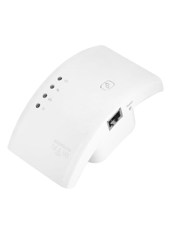 Thoraya White Wireless N 802.11 AP WiFi Range 300Mbps Repeater Extender Router  - Image 5