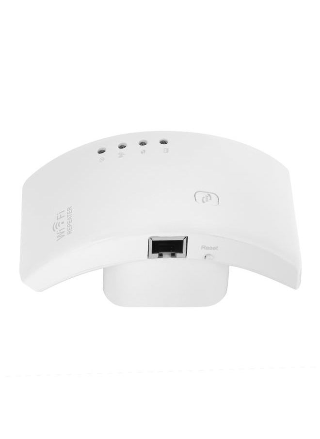 Thoraya White Wireless N 802.11 AP WiFi Range 300Mbps Repeater Extender Router  - Image 4