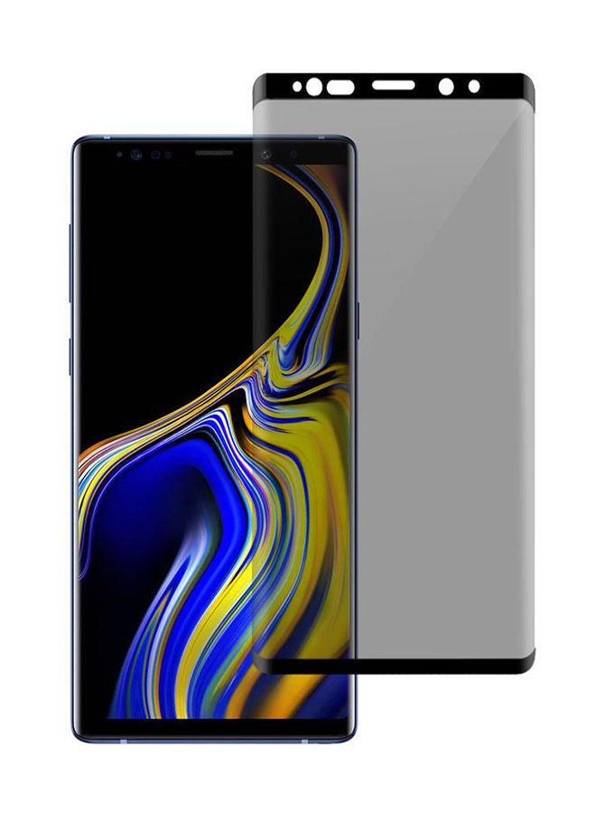 NIBEMINENT Pack Of 2 5D Curved Anti Shock Tempered Glass Screen Protector For Samsung Galaxy Note 9 Clear 