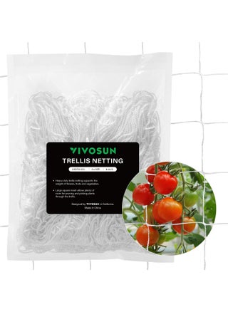 VIVOSUN 5 x 30 ft Plant Trellis Netting HeavyDuty Polyester Grow Net for Garden with Square Mesh for Climbing Plants Vegetables Fruits and Flowers 1Pack - pzsku/Z09255A34D83B446D8836Z/45/1749490846/87d7a13c-5cdb-4b73-94ab-eccf5bbd02b9