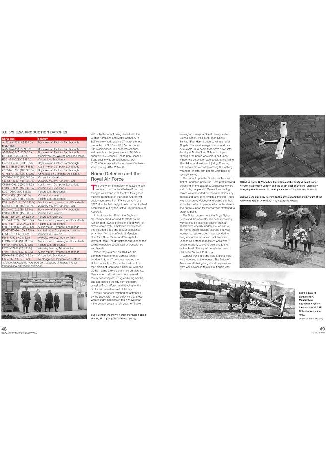 Royal Aircraft Factory Se5A Owners' Workshop Manual: 1916 onwards (all marks)