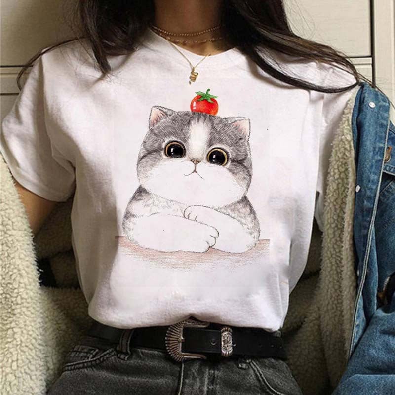 [Send On The Same Day] Supply T-Shirt Printed T-Shirt Women'S Short-Sleeved Women'S Clothing - Image 5