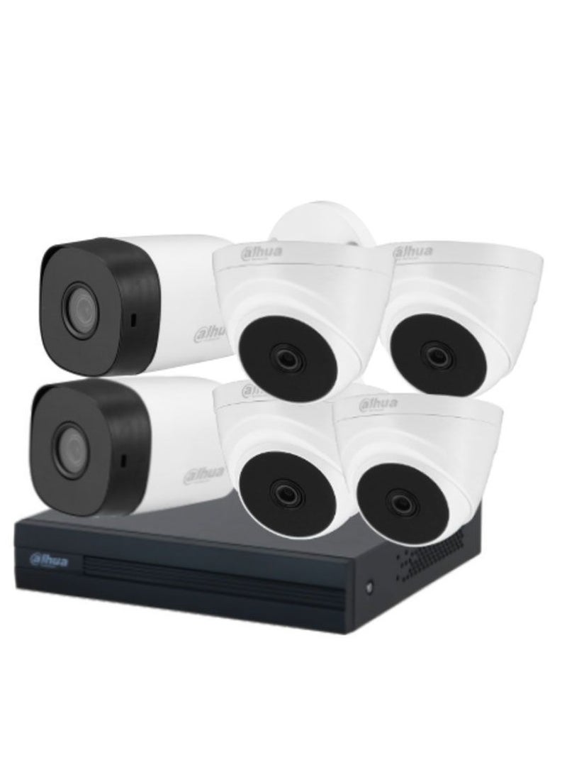 Dahua Dahua High Quality 2MP Night Vision Waterproof Security Camera Kit for iOS and Android - Image 1