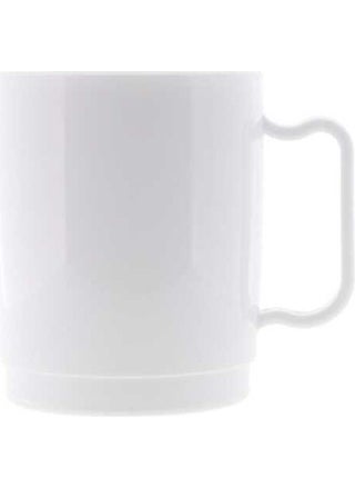 Polycarbonate Mug White 300 ml - 4 Pieces - pzsku/Z0925B04AD226A123EDAAZ/45/_/1725793551/1a07aca4-a559-436b-bce0-1aaf90b7b4e5