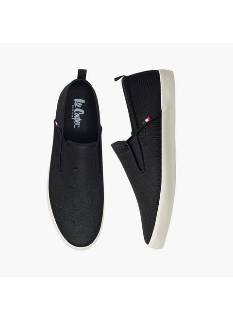 Men's Textured Slip-On Loafers