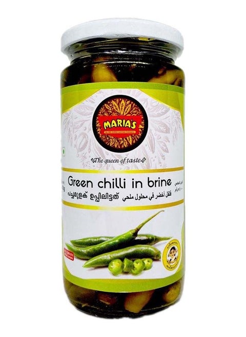 Green Chilli In Brine 400g