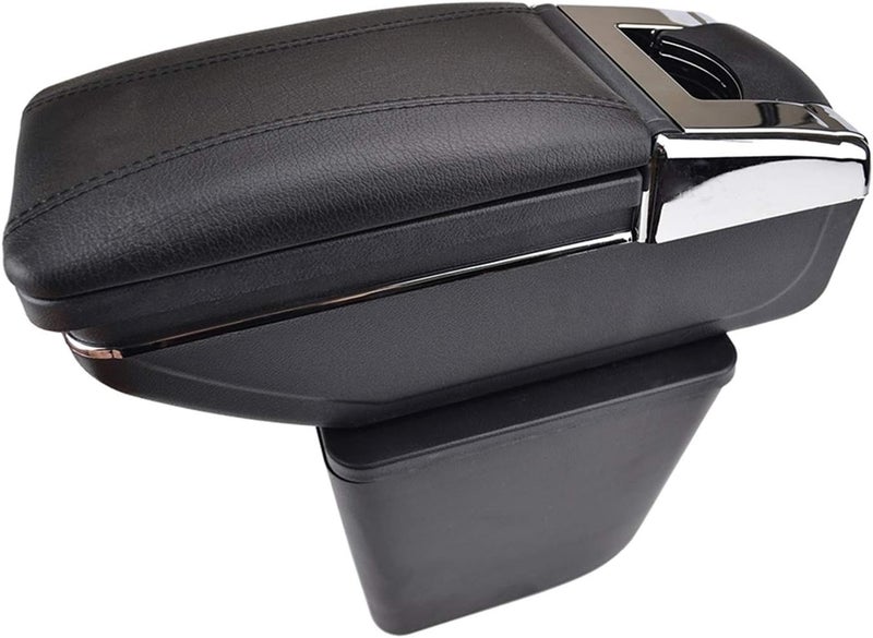 QASULER Car Armrest Center Console Storage Box - Image 1