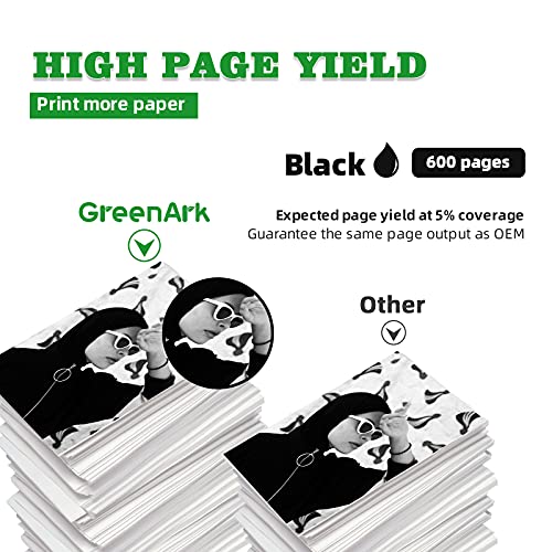 GREENARK Compatible Ink Cartridges Replacement for Canon c280xxl pg280 bk PGI-280 PGI-280XXL BK Black Ink Tank （2 Pack） Works for PIXMA TR7520 TR8520 TR8620 TS6120 TS6320 TS8220 TR8622 TS9120 Printers - Image 3