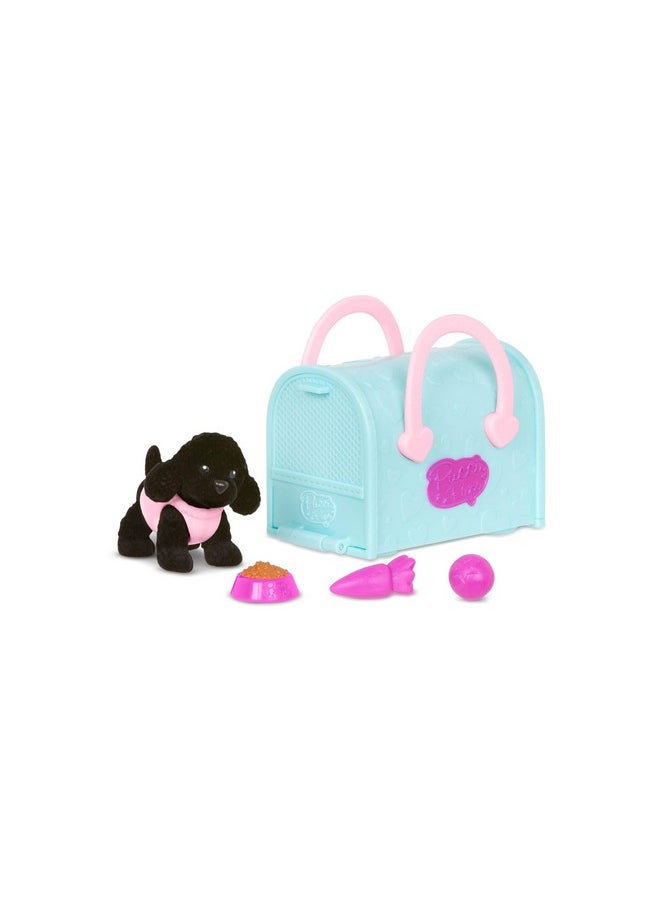 Pucci Pups Pucci Pups - Collectible Puppy Set - Beagle, Schnauzer, Poodle - Carrier Purse - Dog Accessories Included - Toys for Kids 3+  - Image 4