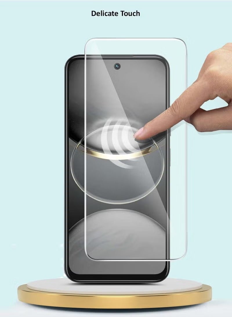 TIGER Tecno Spark 30C 4G/5G 2024 GMAX Premium Series 9H Curved Edges 2.5D Tempered Glass Screen Protector – Ultra Clear, Scratch-Resistant, Full Coverage, Anti-Fingerprint, Easy Installation – Clear - Image 4