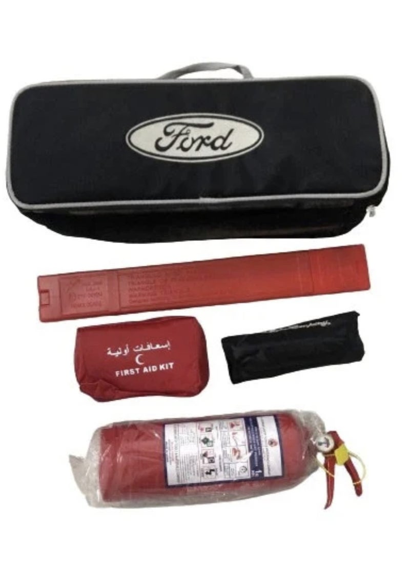 Ford Ford Emergency First Aid Kit with Fire Extinguisher  - Image 1