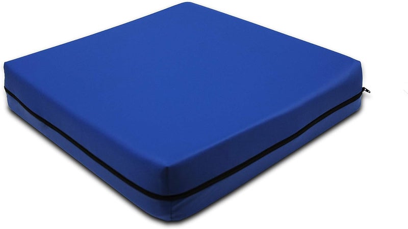 PEPE Mobility - Wheelchair Cushions for Pressure Relief (16.5"x16.5"x3"), Memory Foam Seat Cushion for Tailbone Pain Relief, Butt Pillows for Sitting, Pressure Relief Seat Cushion - Made in Europe - Image 1