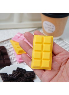 Generic Simulation Food Play Chocolate Food Model Miniature Food Play Valentine's Day Gift Dessert Shop Creative Play House Toys-Color:Pink Chocolate (keychain)-Size:6*3.5cm  - Image 5