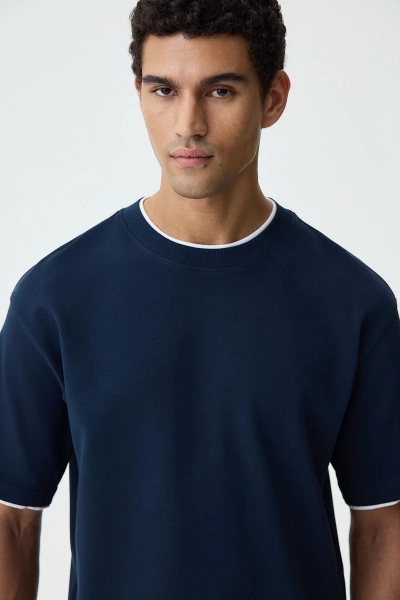 H&M  Relaxed Fit Boxy T-shirt for Men | Best Price UAE