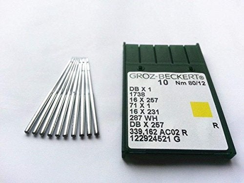 Neutral 50PCS GROZ-BECKERT INDUSTRIAL SEWING MACHINE BALLPOINT NEEDLES Sewing Machine Needles DB1 Dbx1 1738 16X231 (70/10 80/12 90/14 100/16 110/18),5 size,10 per size - Image 3