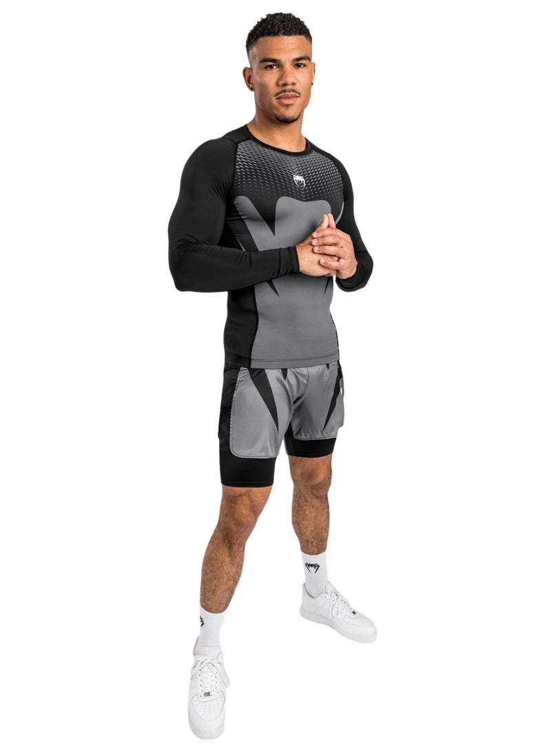 VENUM VENUM ATTACK RASHGUARDS LONG SLEEVES BLACK - Image 2