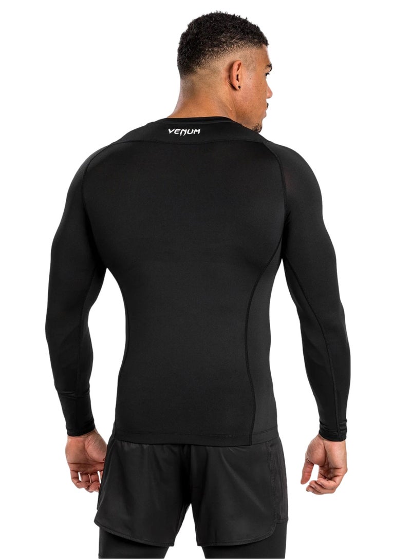 VENUM VENUM ATTACK RASHGUARDS LONG SLEEVES BLACK - Image 3
