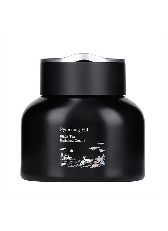 PYUNKANG YUL - yunkang Yul Black Tea Enriched Cream, Korean Anti-Aging Face Cream Moisturizer for Women, Wrinkle Care, Skin Brightening with Peptide and Adenosine 60ml - Image 1