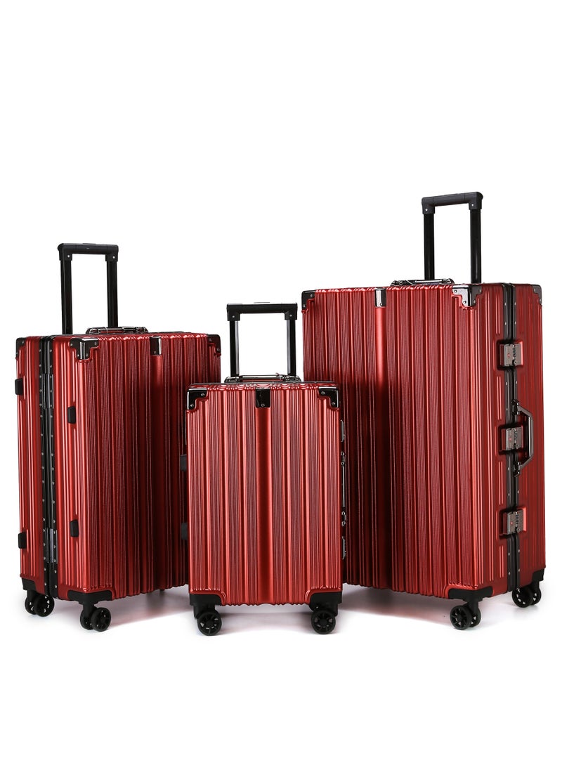Stargold - PC Hard Side Zipperless Luggage Set of 3 PCS TSA Lockable Travel Suitcase - Image 1
