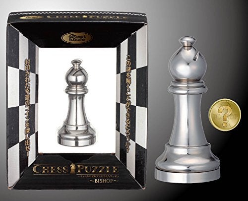 Hanayama EurekaHanayamaCast Chess Silver Bishop Bishop 1 - Image 5