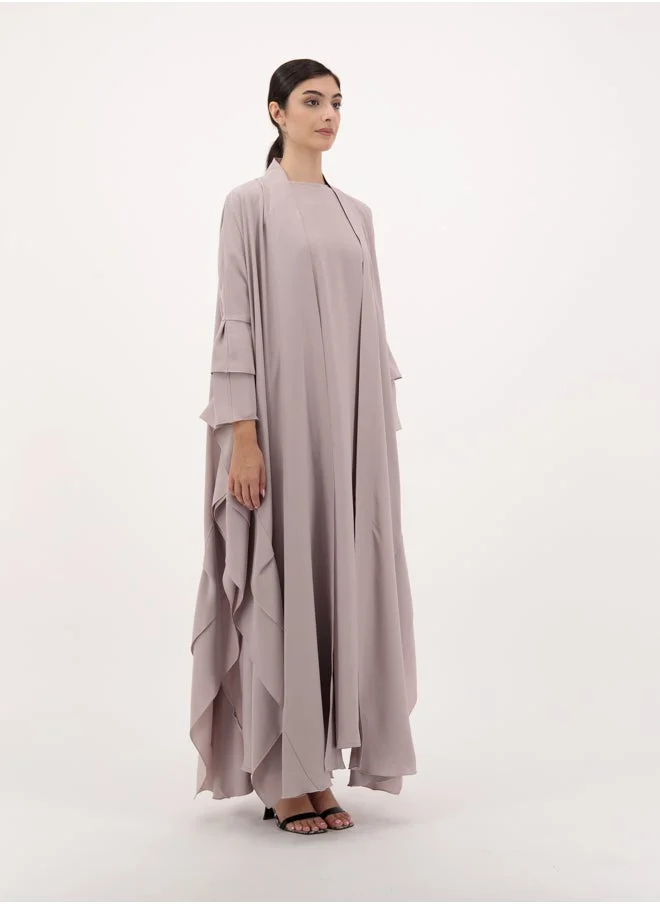 ميم باي ماريا Front open abaya with inner
