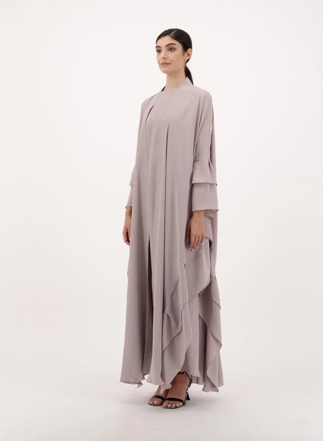 Meem by Mariyah  Front open abaya with inner for Women | Best Price UAE