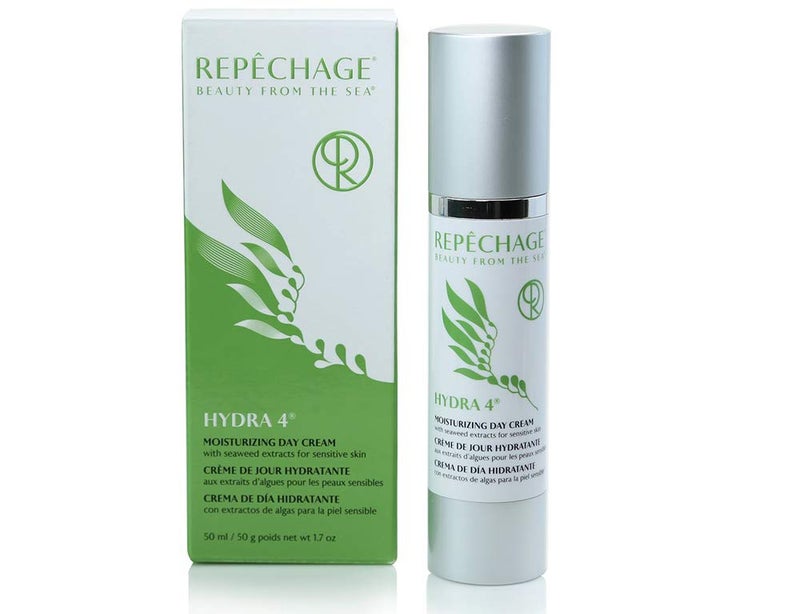 Repechage Hydra 4 Daily Moisturizer Face Cream 17 Fl OZ Age Defying Skin Care Protection Lotion Retinol Lactic Hyaluronic Acid Cream Vitamin E C Dry and Sensitive Skincare