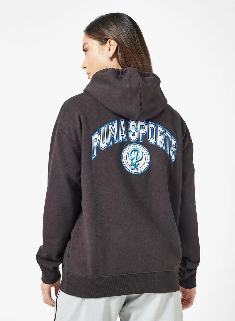 PUMA Sports Legacy Relaxed Women's Graphic Hoodie