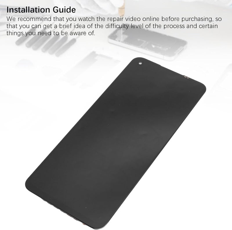 LCD Touch Screen Digitizer Assembly with Repair Tools for A54-5g A74-5g, Color Accuracy Multifunction Screen Replacement for N200 Reno5A, Complete Repair Set for Quick Installation - Image 2