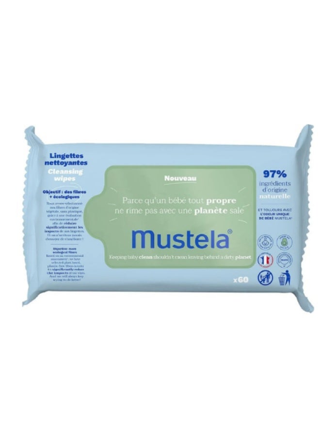 Mustela CLEANSING WIPES 60s - Image 1