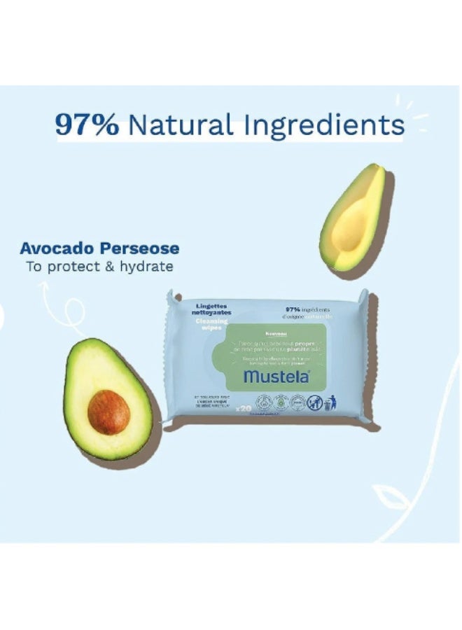 Mustela CLEANSING WIPES 60s - Image 2