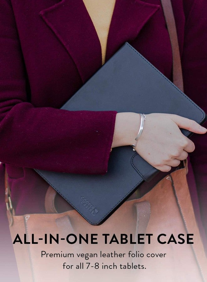 Cooper Cases Infinite Executive Keyboard for 7, 7.9, 8" Tablets | Universal Fit | 2-in-1 Leather Folio Cover & Bluetooth Wireless Keyboard with Hotkeys - Image 3