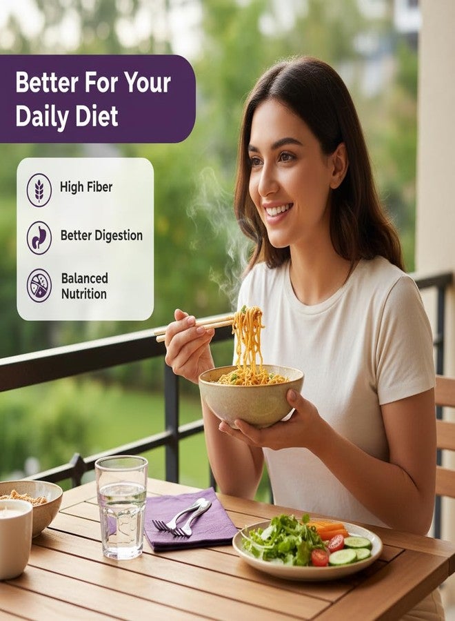 Milletry Multi Millet Noodles with No Guilt | No Maida, Not Fried, No Artificial Colors or Flavors | Millet Noodles With Taste Blend - 175Gms - Image 3