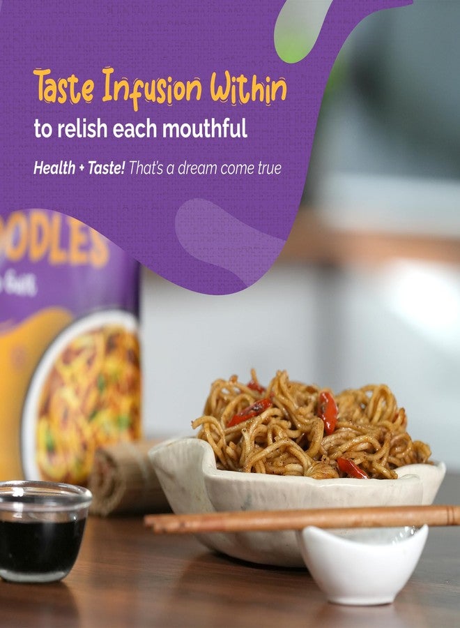 Milletry Multi Millet Noodles with No Guilt | No Maida, Not Fried, No Artificial Colors or Flavors | Millet Noodles With Taste Blend - 175Gms - Image 2