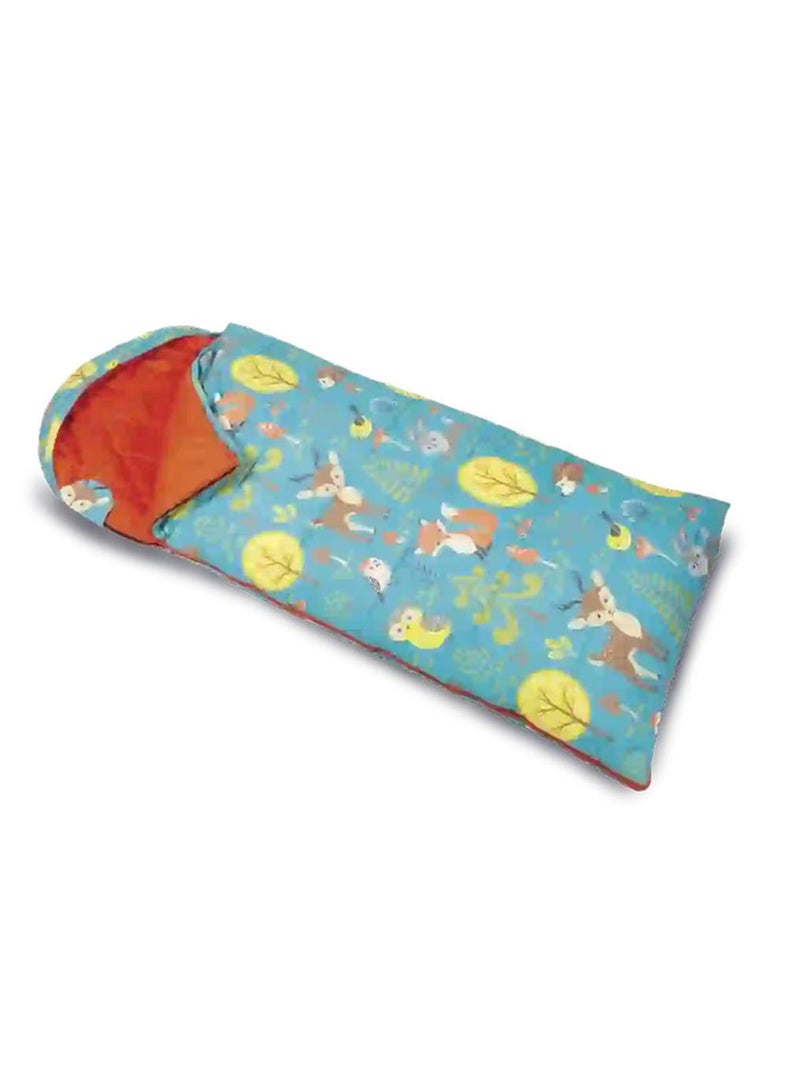 Dometic Kampa Woodland Creatures Childrens Sleeping Bag