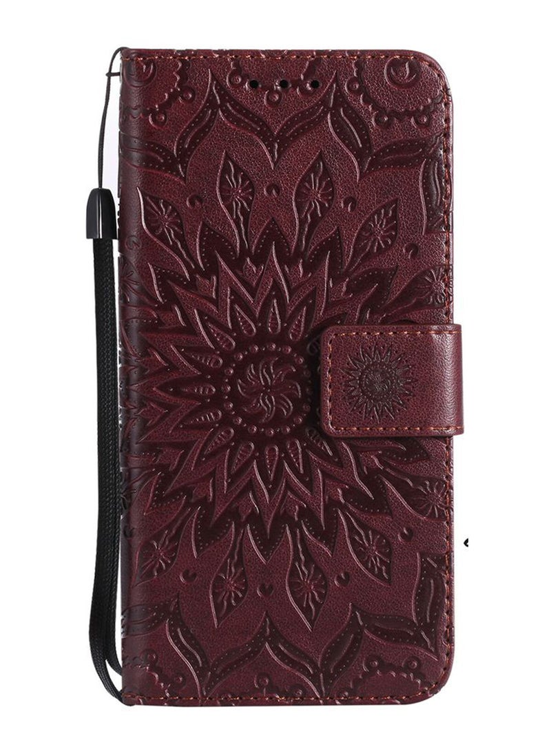 EHOME Protective Flip Case Cover For Apple iPhone X Red