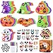 Max Fun 336PCS Halloween Crafts for Kids Halloween Activities Foam Pumpkins for Crafts Stickers Gift Kits DIY Art and Craft Set for Holiday Classroom Decorations Party Favors Supplies - Image 3