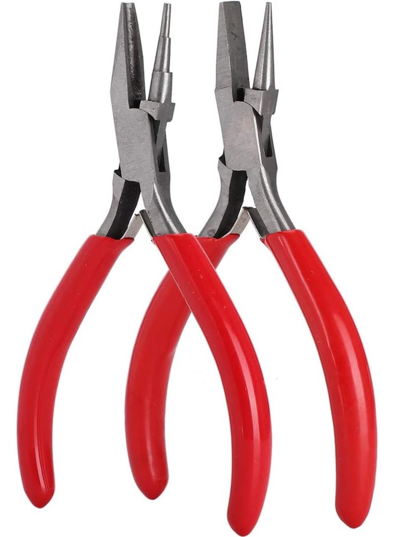 GGOOT 2Pcs 5.6in Pliers Jewelry Making Plier Cutter Metal Mini Cutter Handmade Hardware Tools - Image 1