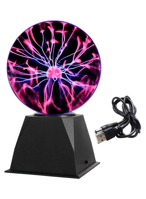 Magic Plasma Ball Lamp Touch and Sound Sensitive Interactive USB Powered Plasma Lamp Nebula Sphere Globe