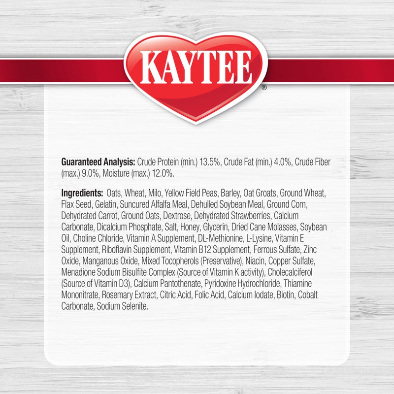 Kaytee Small Animal Treat Stick with Superfoods, Strawberry & Flax Seed, 5.5 oz - Image 5