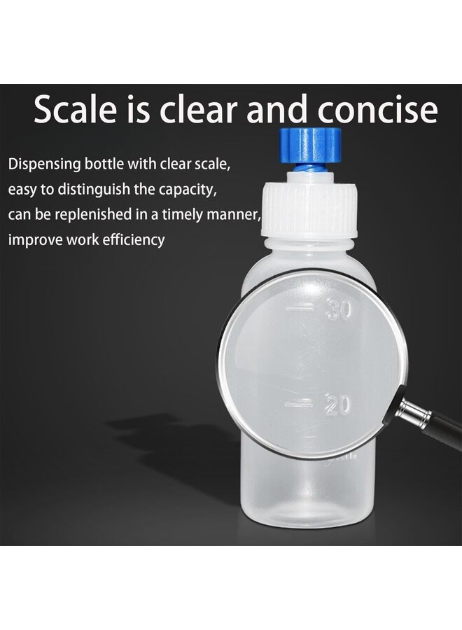 24 قطعة من مزيت الإبر (1 أونصة)، زجاجة زيت بندقية دقيقة، أداة وضع زيت LDPE مع طرف إبرة إضافي طويل 1.7 بوصة من الفولاذ المقاوم للصدأ - سهلة الاستخدام لزيت البندقية والحرف اليدوية والمفصلات وماكينات الخياطة والمزيد - Image 4