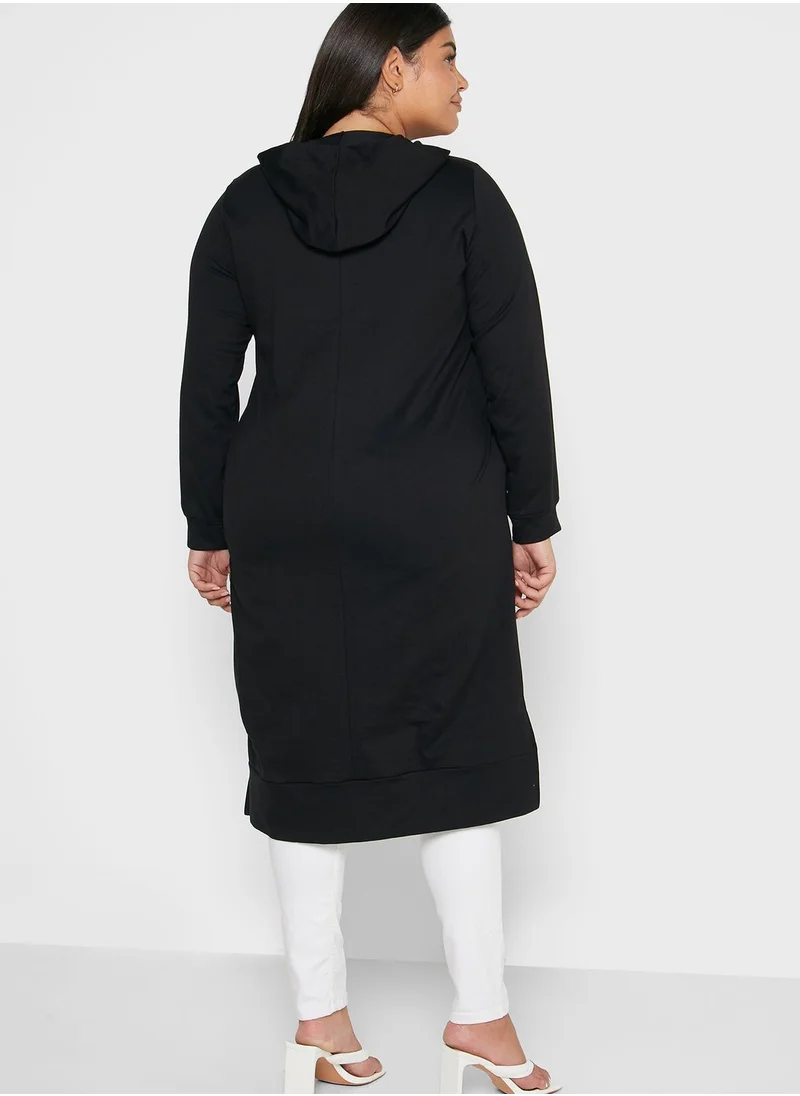 Alia by modanisa Oversized Zip Detail Tunic