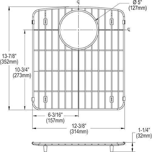 Elkay LKOBG1415 Basin Rack - Stainless Steel - Image 3