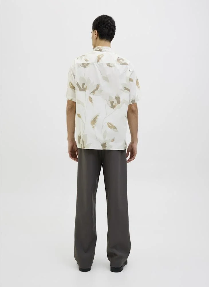 JACK & JONES Casual Print Resort Regular Fit Shirt